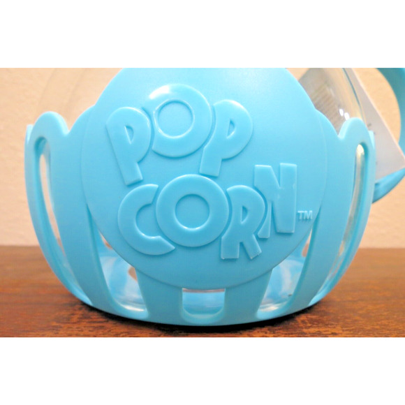 Ecolution Micro-Pop Microwave Popcorn Popper - 3 Quart Blue New NWT 3 QT - Picture 5 of 5